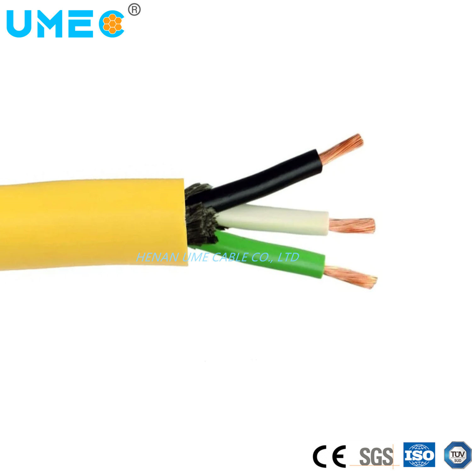 Customizable 300V 600V Electrical Flexible Halogen Free Rubber EPDM ...