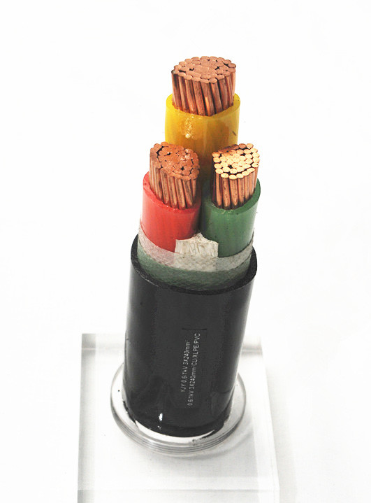IEC 60502 YJV 3X120mm2 XLPE Insulated PVC Sheathed Electrical Power Cable