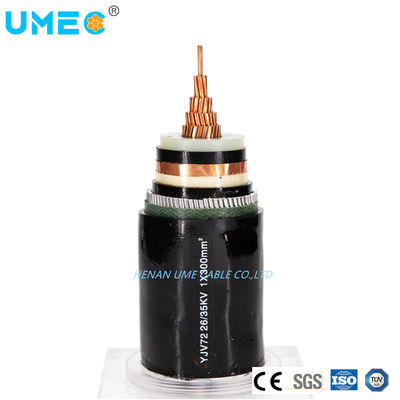 Round Wire Medium Voltage XLPE Insulated Underground Power Cable with Laser Printing