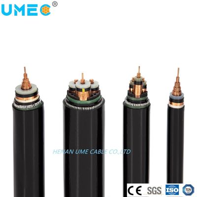 Cu/Al Conductor XLPE Insulated PVC Sheathed Armored Power Cable For Medium Voltage