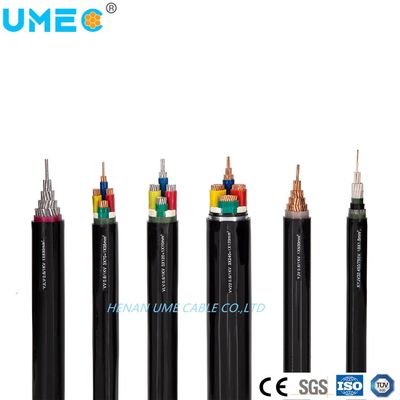 Flexible Medium Voltage 4 1-Core XLPE Insulated PVC Sheathed Power Cable For Overhead