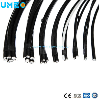 XLPE Aluminium Conductor 4x10 5x25mm² Insulated Multi Cores ABC Overhead Twisted Cable