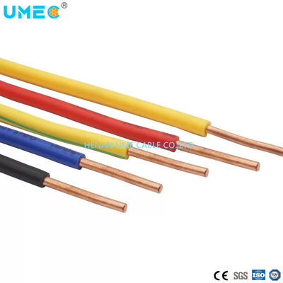450/750v IEC 60227 01 Standard 1x4mm²-1/2.22mm PVC Thickness 0.8mm Electrical Wires