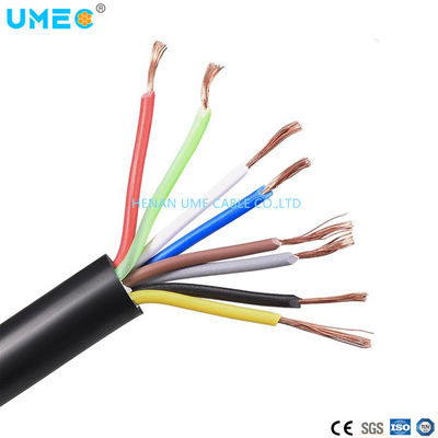 2 Cores-37 Cores RVV Copper Cores PVC Insulate And Sheath Outdoor Application