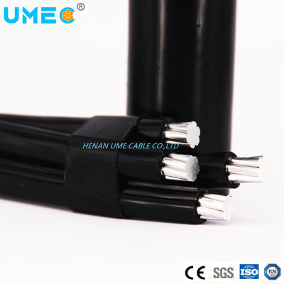 Aerial Bundled Cable for Overhead Service Applications 600V ASTM and International Standards Outdoor and Street Lighting