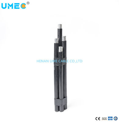 Overhead Aerial Bundled Cable 0.6/1kv XLPE Insulated Aluminum Conductor Cable AAC/AAAC/ACSR 3X1/0AWG ABC Cable