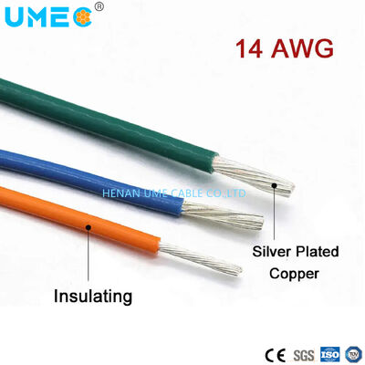 AFR250 wire Silver-plated Copper Conductor PTFE Insulated single wire 1x0.2mm²/1*24AWG