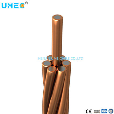 Brazil 30% Conductivity 35/50/70mm² Copper Clad Steel Wire Bare CCS Conductor