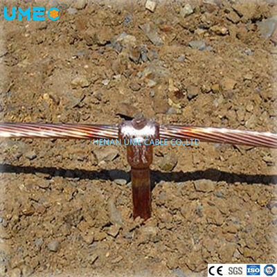 Good Corrosion Resistance soft annealed Copper Clad Steel Stranded Wire CCS