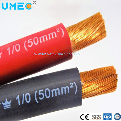 Heavy Duty Industrial Flexible Welding Cable with Oxygen-Free Copper High Flexibility and Oil Resistance