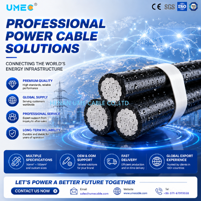 High Conductivity Aluminum Conductors | UV Resistant XLPE Insulation | IEC Standards | OEM & Custom Sizes Available