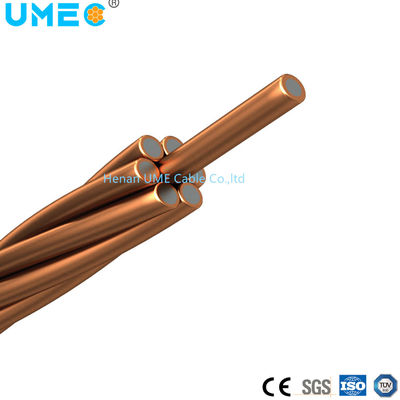 High Tensile Strength Copper Clad Steel Wire CCS for Overhead Power ...