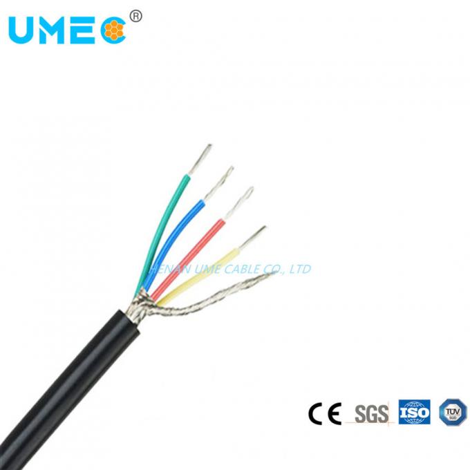Soft Computer Cable with Individual Braided Shielding and Stranded ...