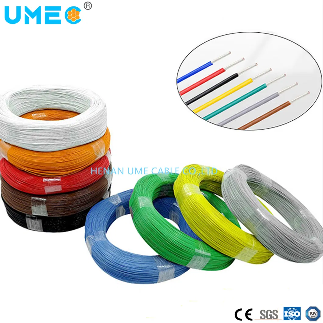 AFR250 wire Silver-plated Copper Conductor PTFE Insulated single wire 1x0.2mm²/1*24AWG 0