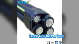 Durable Duplex Aerial Bundled Cable for Power Distribution