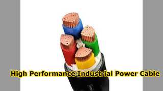 Durable Low Voltage Power Cable for Industrial Projects