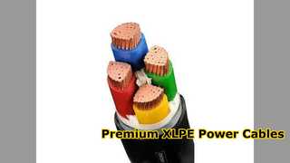 High Quality XLPE Insulated Copper Power Cable 0 6 1kV