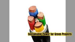 Eco Friendly Low Voltage Power Cable for Green Projects